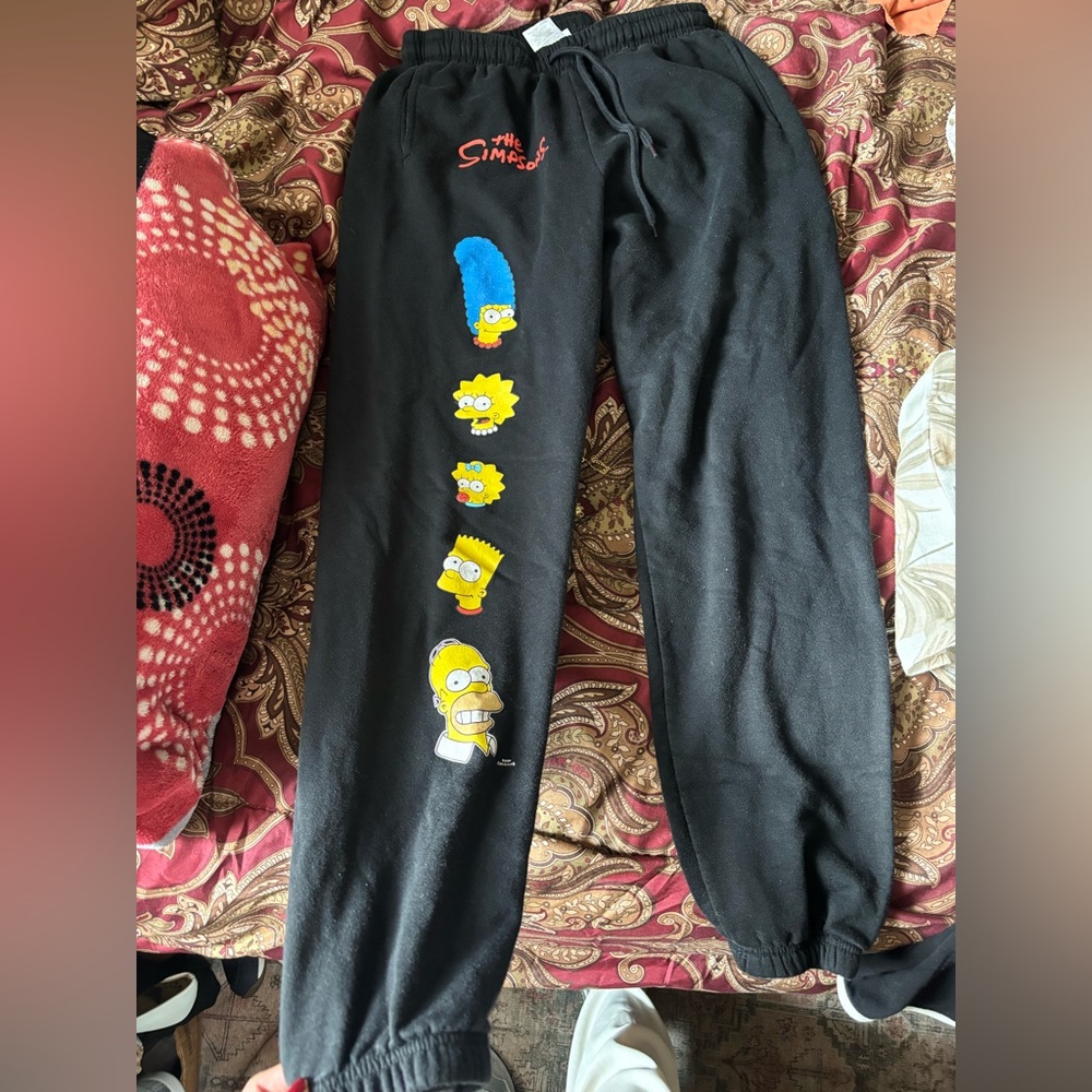 Black  Simpson Joggers